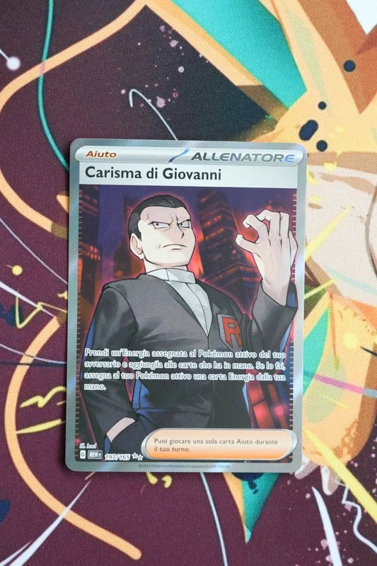 pokemon Carisma di Giovanni (MEW 197)